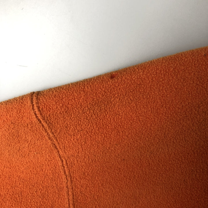 2000'S Nike Half-Zip Fleece Pullover, Men's Size L polyester orange type Vintage Second Hand