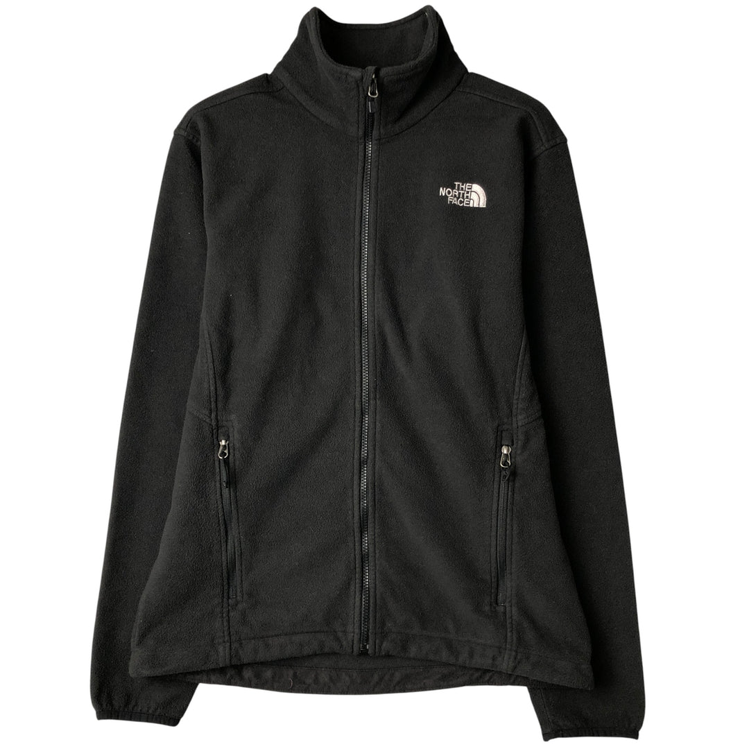 The North Face fleece jacket, size M, men's polyester black type Vintage Second Hand