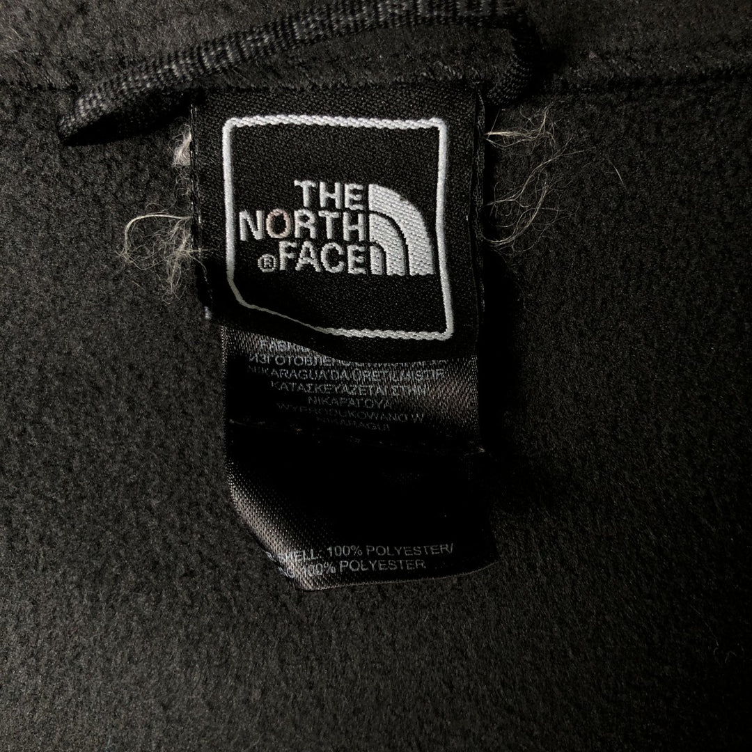 The North Face fleece jacket, size M, men's polyester black type Vintage Second Hand