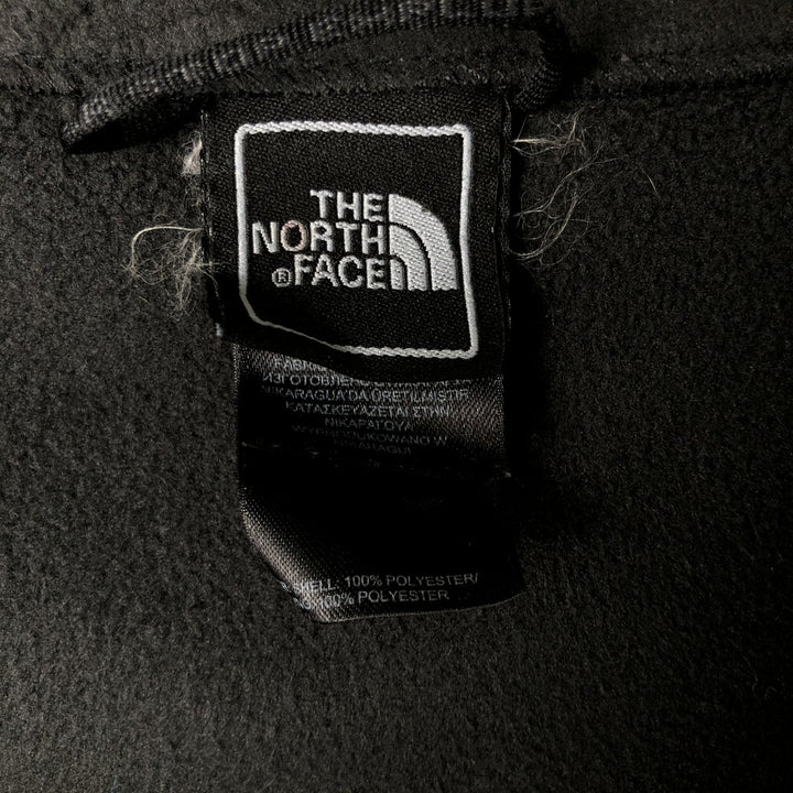 The North Face fleece jacket, size M, men's polyester black type Vintage Second Hand