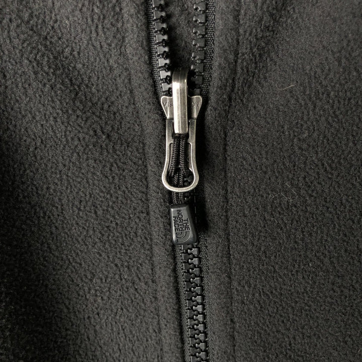 The North Face fleece jacket, size M, men's polyester black type Vintage Second Hand