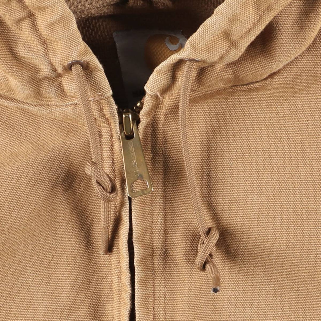 Carhartt Active Jacket Duck Full Zip Parka Made in USA Men's XXL cotton Beige type Vintage Second Hand