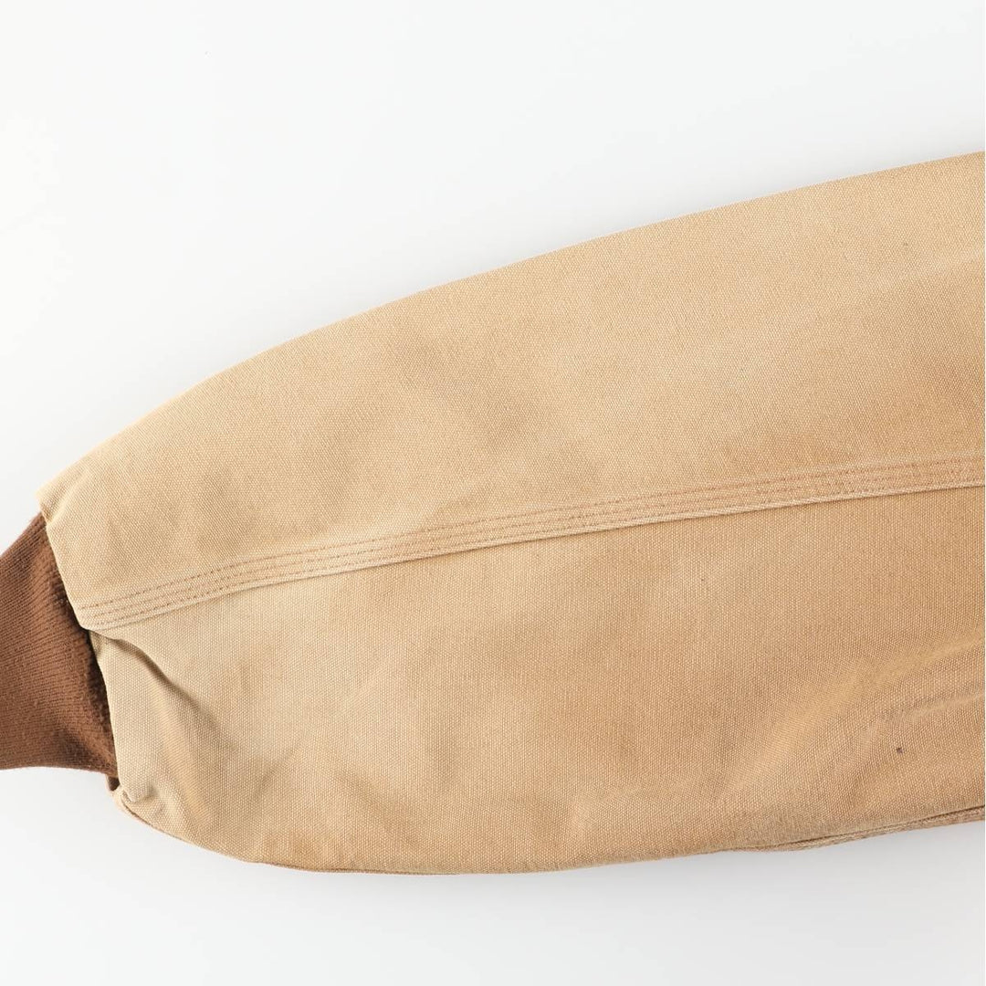Carhartt Active Jacket Duck Full Zip Parka Made in USA Men's XXL cotton Beige type Vintage Second Hand