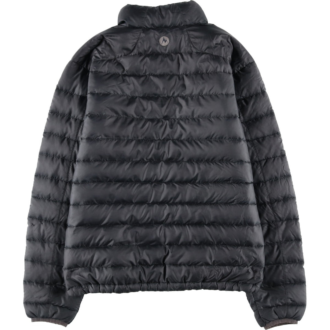 2000'S Marmot 700 Fill Power Ripstop Down Jacket, Men's Size L unclear Charcoal Vintage Second Hand