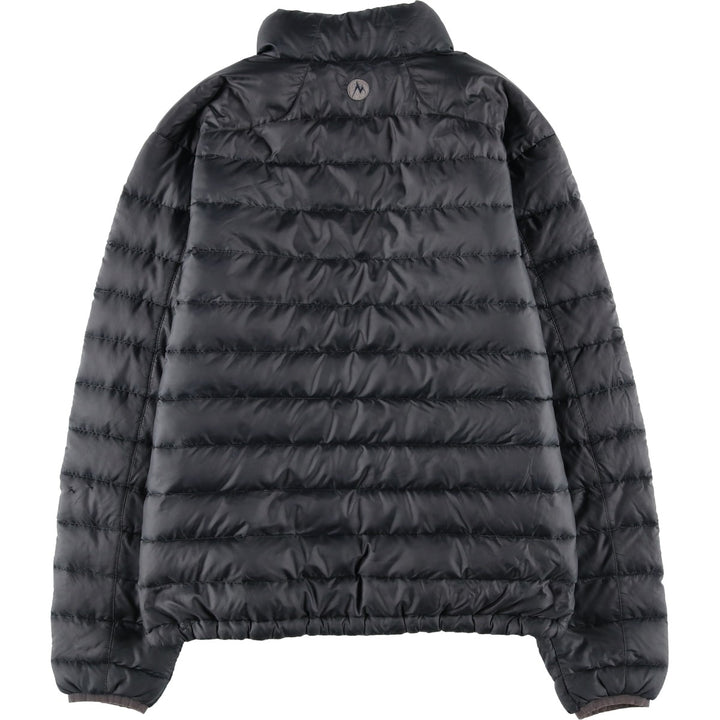 2000'S Marmot 700 Fill Power Ripstop Down Jacket, Men's Size L unclear Charcoal Vintage Second Hand