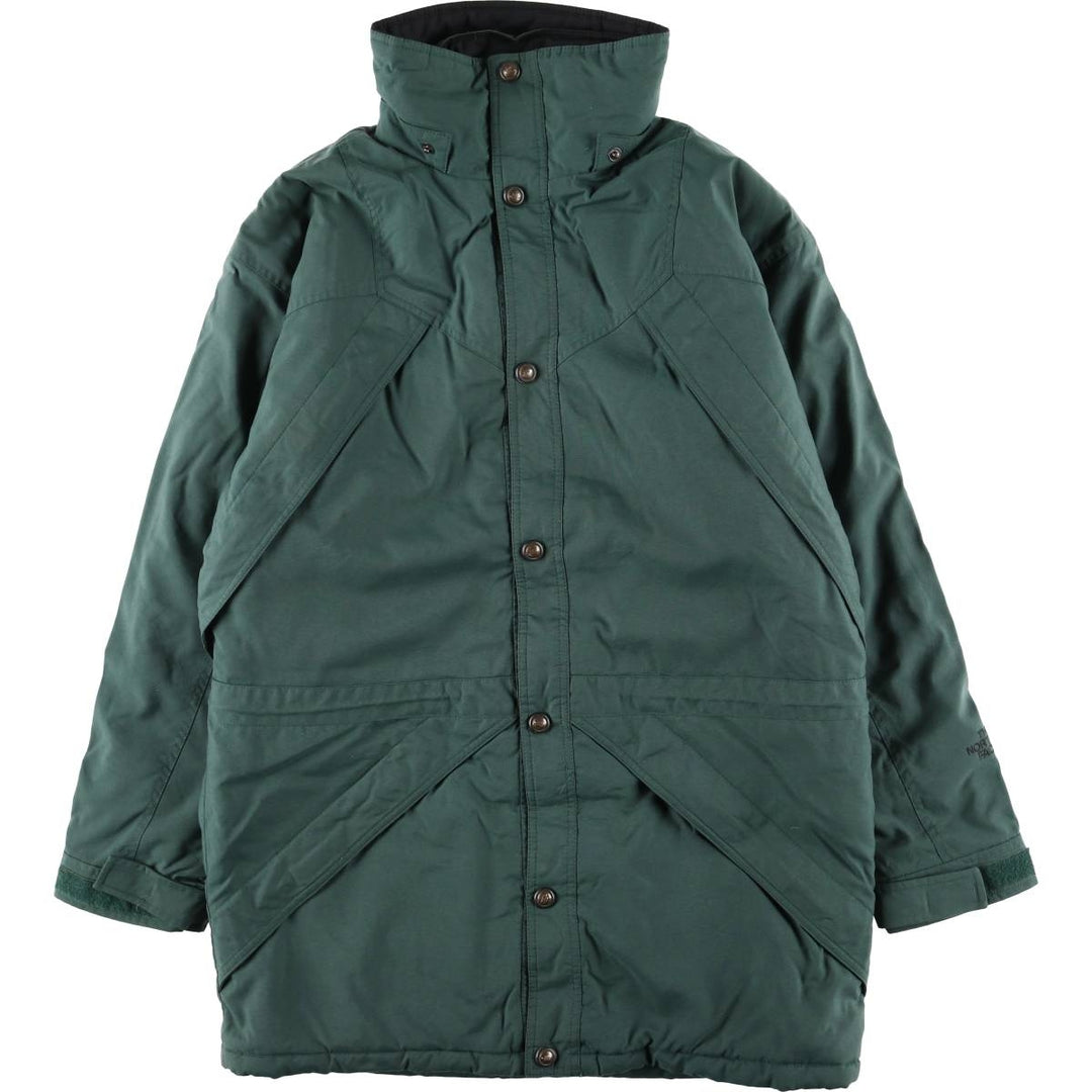 90s-00'S The North Face Padded Mountain Jacket, Shell Jacket, Puffer Jacket, Men's XL unclear green type Vintage Second Hand