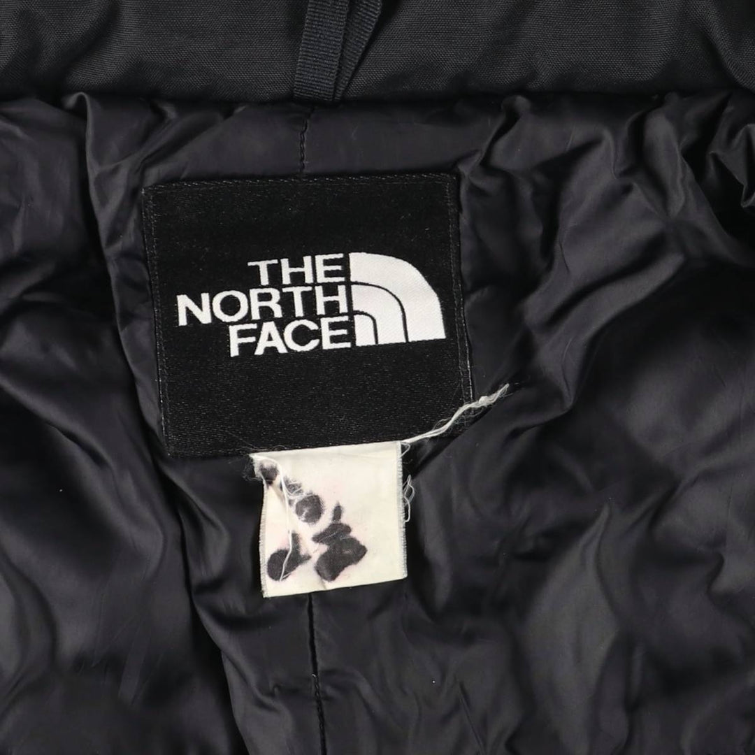 90s-00'S The North Face Padded Mountain Jacket, Shell Jacket, Puffer Jacket, Men's XL unclear green type Vintage Second Hand