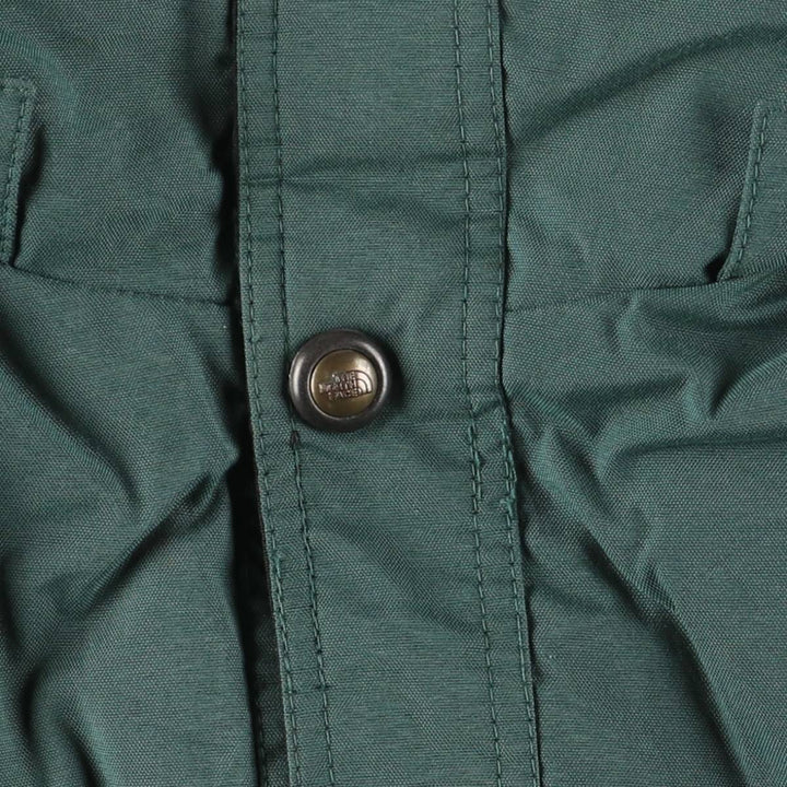 90s-00'S The North Face Padded Mountain Jacket, Shell Jacket, Puffer Jacket, Men's XL unclear green type Vintage Second Hand