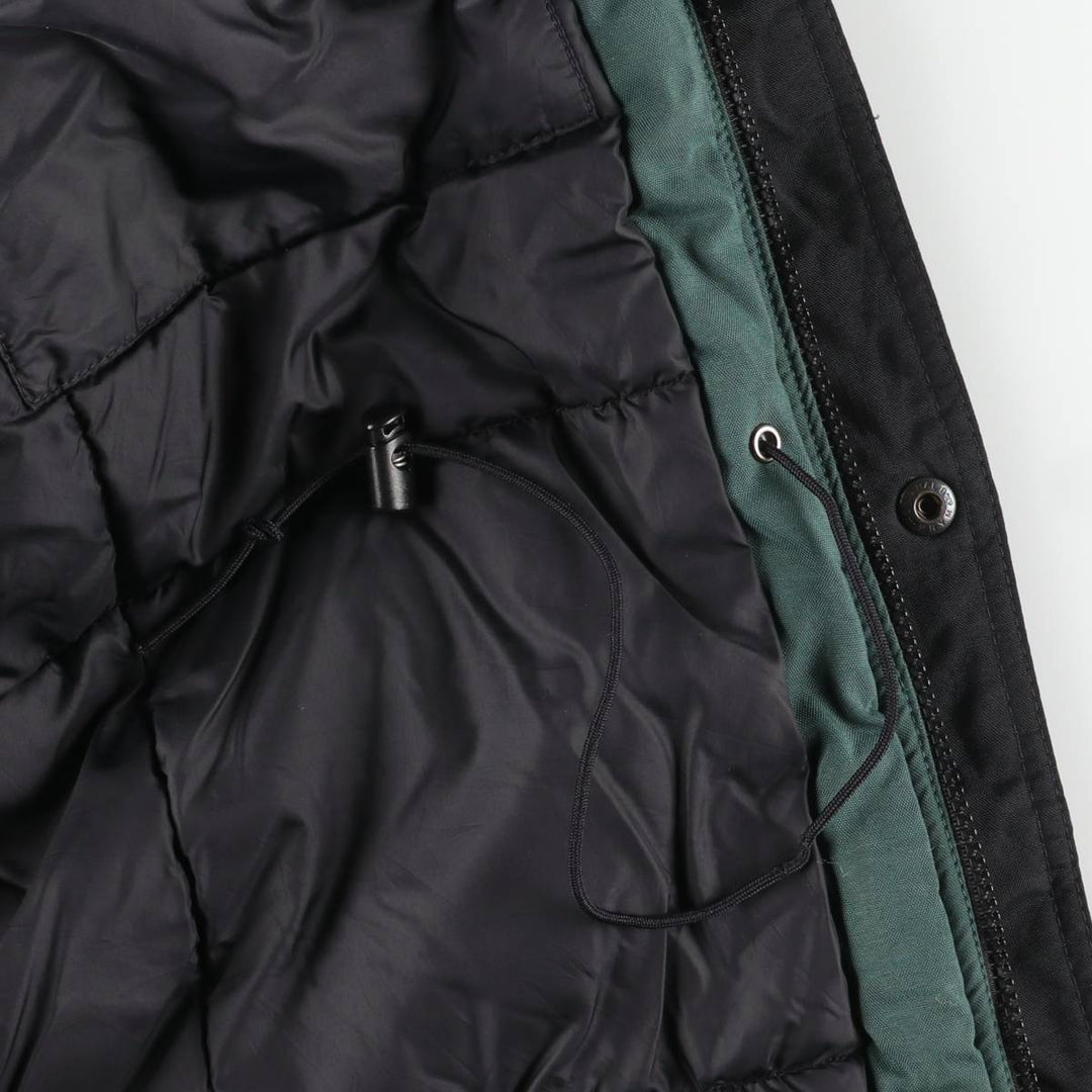 90s-00'S The North Face Padded Mountain Jacket, Shell Jacket, Puffer Jacket, Men's XL unclear green type Vintage Second Hand