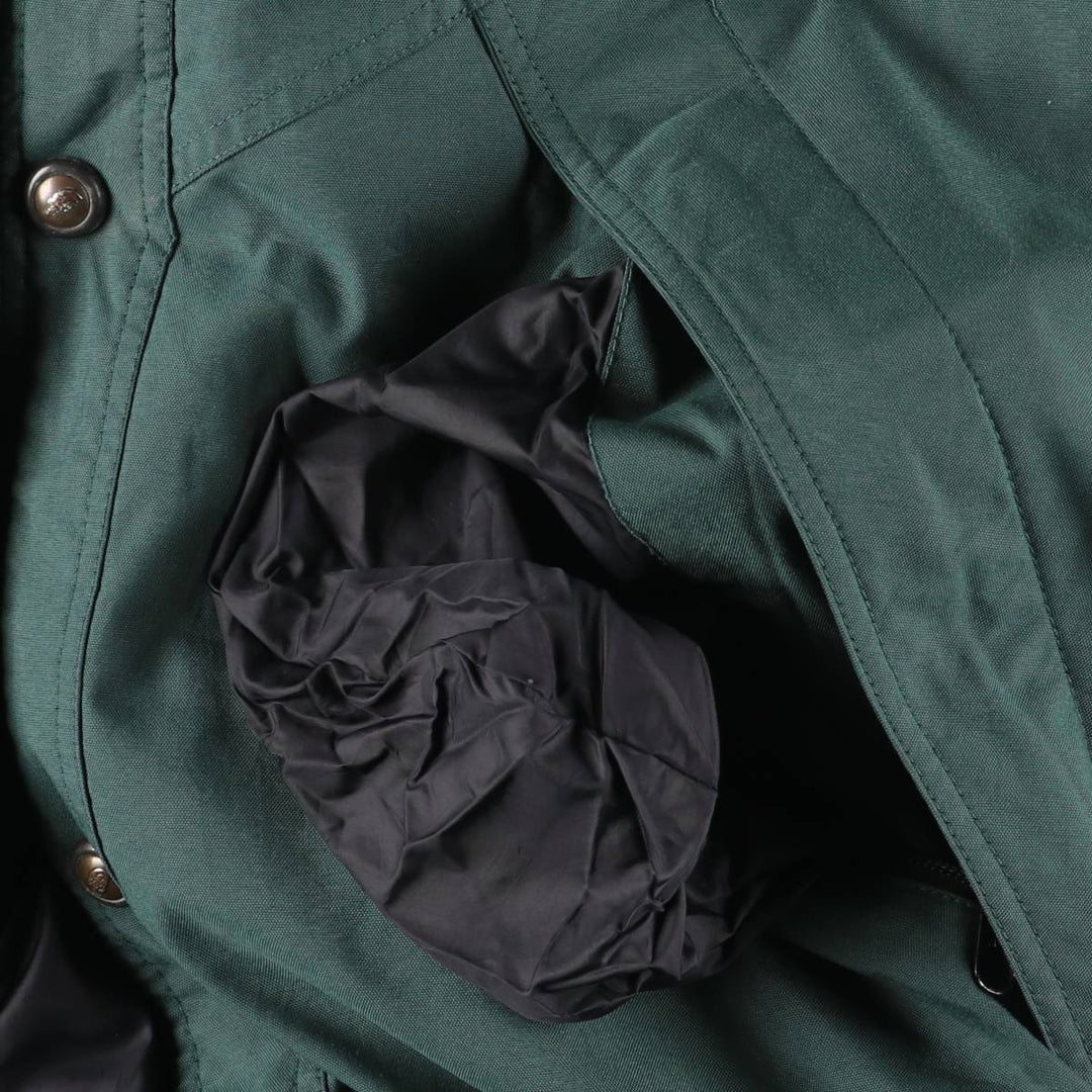 90s-00'S The North Face Padded Mountain Jacket, Shell Jacket, Puffer Jacket, Men's XL unclear green type Vintage Second Hand