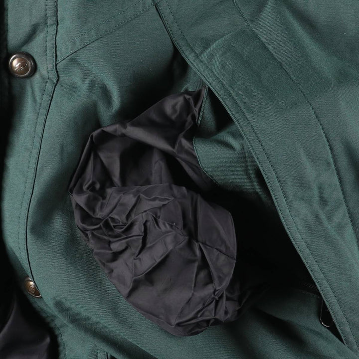 90s-00'S The North Face Padded Mountain Jacket, Shell Jacket, Puffer Jacket, Men's XL unclear green type Vintage Second Hand