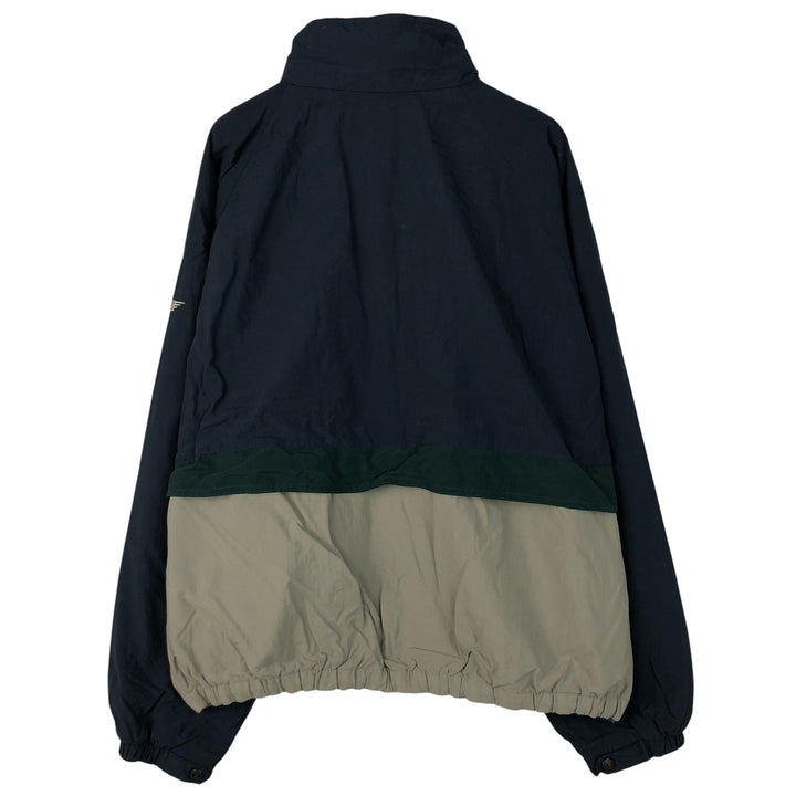 Dockers Golf Nylon Jacket, Men's Size Medium Nylon Navy blue Vintage Second Hand