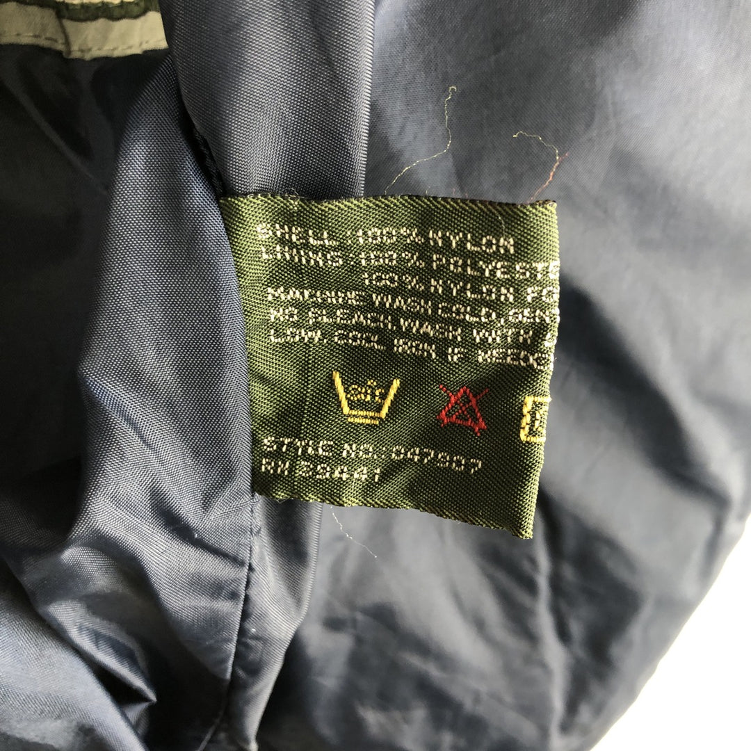 Dockers Golf Nylon Jacket, Men's Size Medium Nylon Navy blue Vintage Second Hand