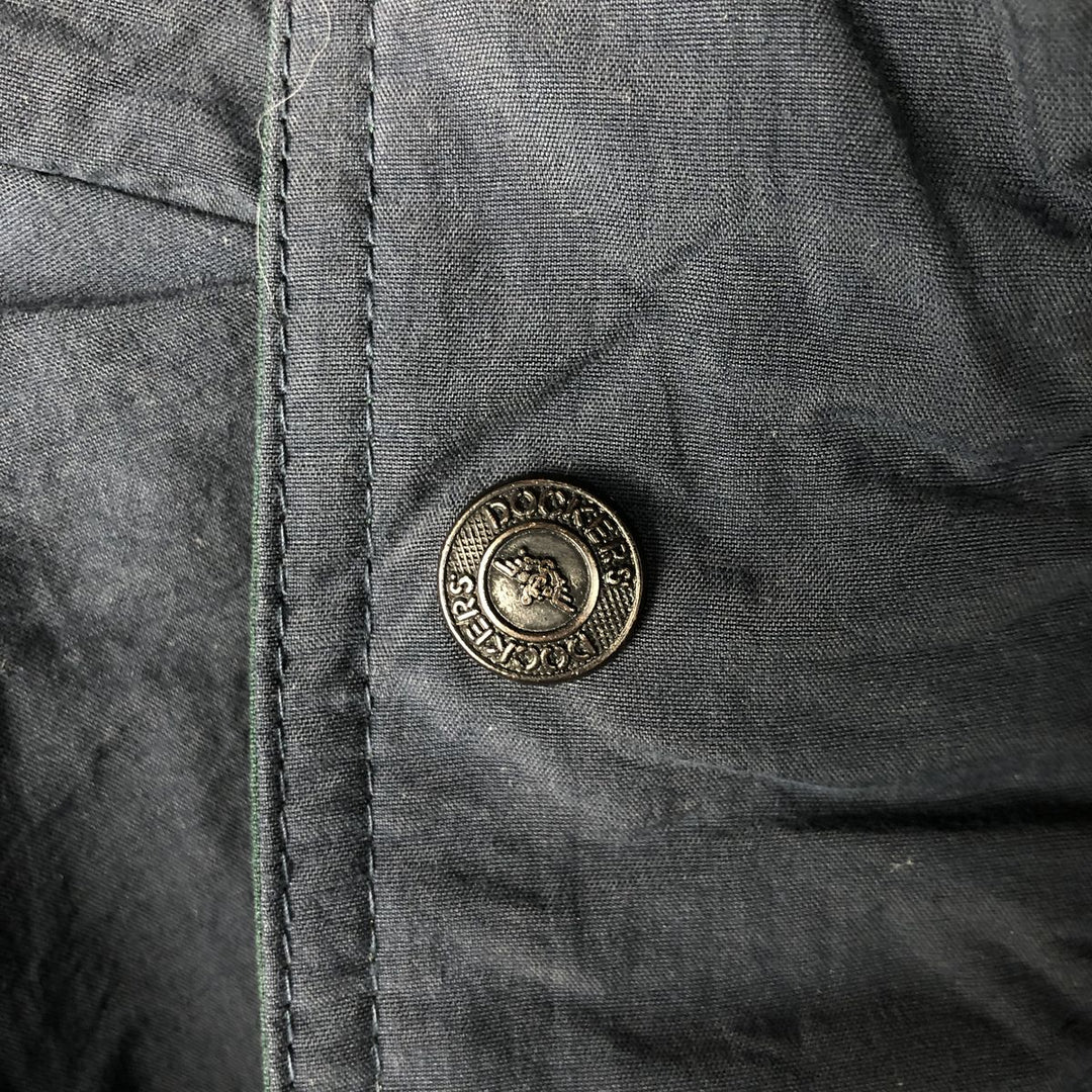 Dockers Golf Nylon Jacket, Men's Size Medium Nylon Navy blue Vintage Second Hand