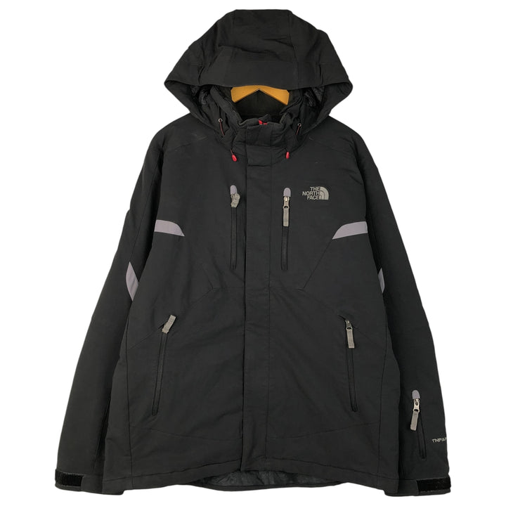 2000'S The North Face APEX padded mountain parka, shell jacket, and puffer jacket, size L, men's Nylon black type Vintage Second Hand