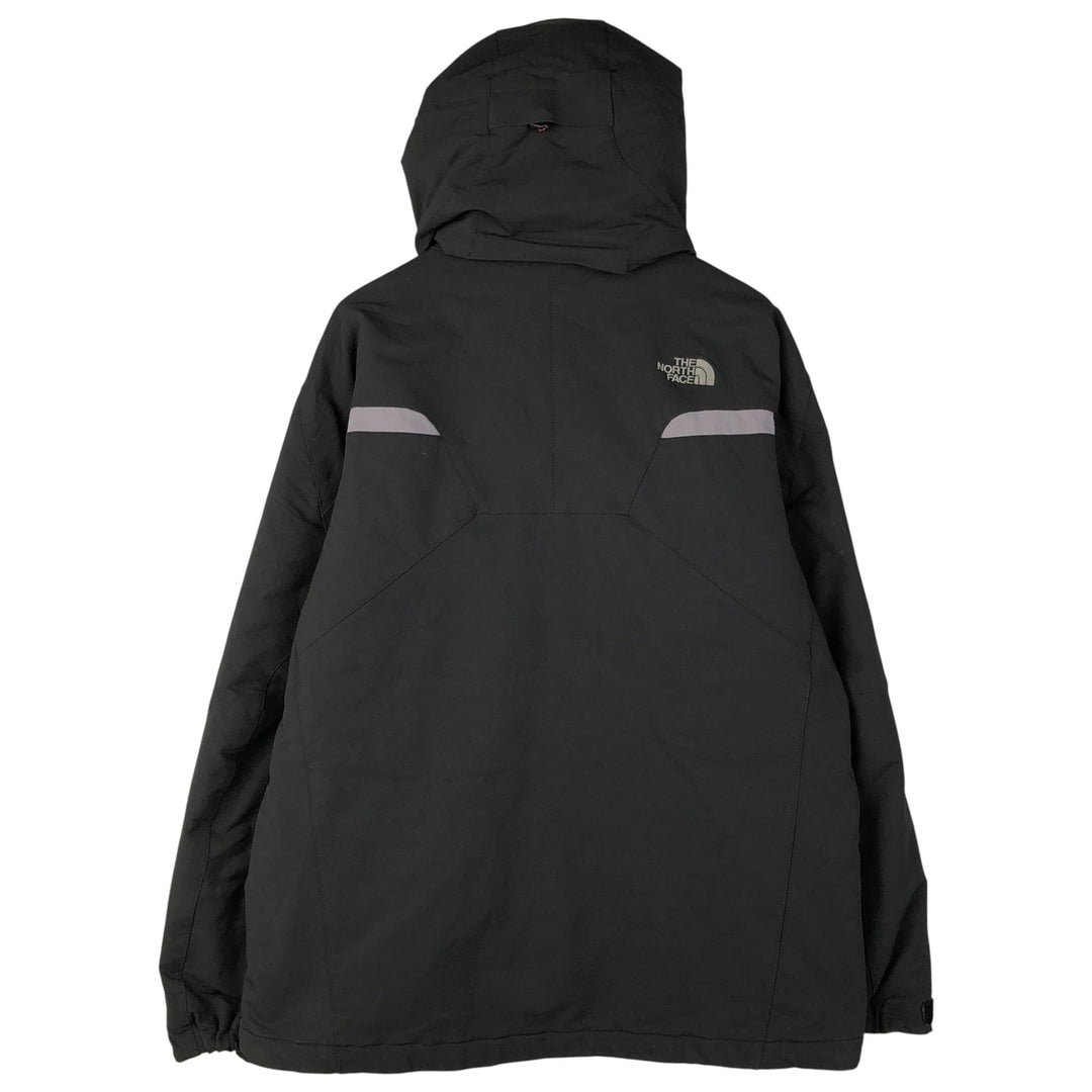 2000'S The North Face APEX padded mountain parka, shell jacket, and puffer jacket, size L, men's Nylon black type Vintage Second Hand
