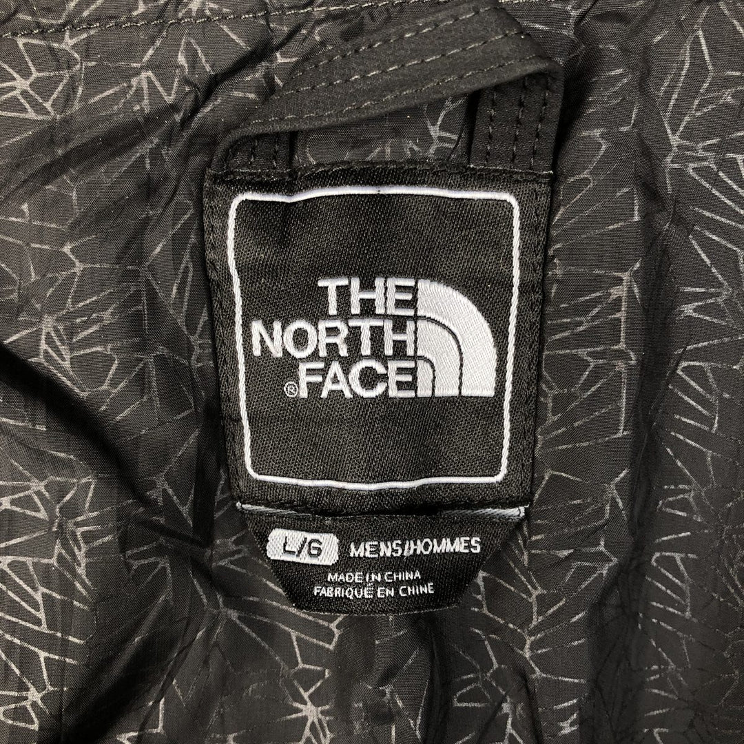 2000'S The North Face APEX padded mountain parka, shell jacket, and puffer jacket, size L, men's Nylon black type Vintage Second Hand