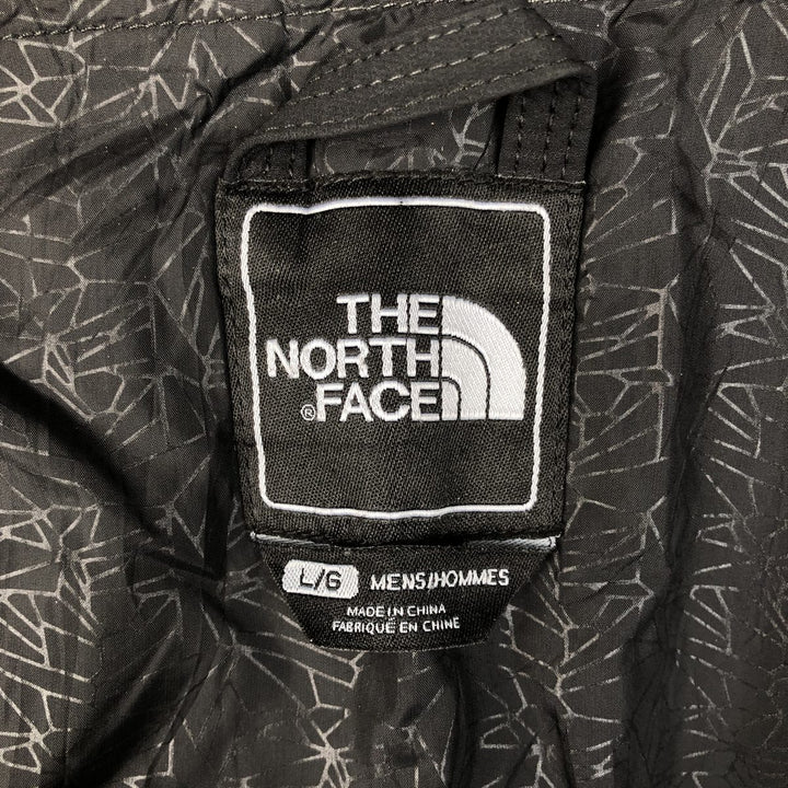 2000'S The North Face APEX padded mountain parka, shell jacket, and puffer jacket, size L, men's Nylon black type Vintage Second Hand