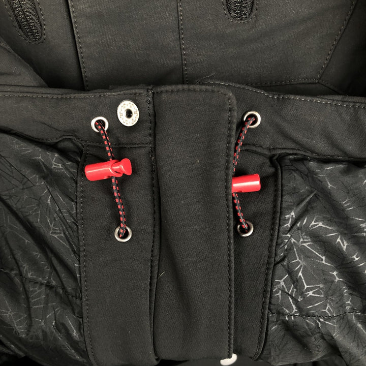 2000'S The North Face APEX padded mountain parka, shell jacket, and puffer jacket, size L, men's Nylon black type Vintage Second Hand