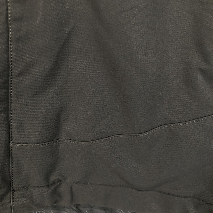 2000'S The North Face APEX padded mountain parka, shell jacket, and puffer jacket, size L, men's Nylon black type Vintage Second Hand
