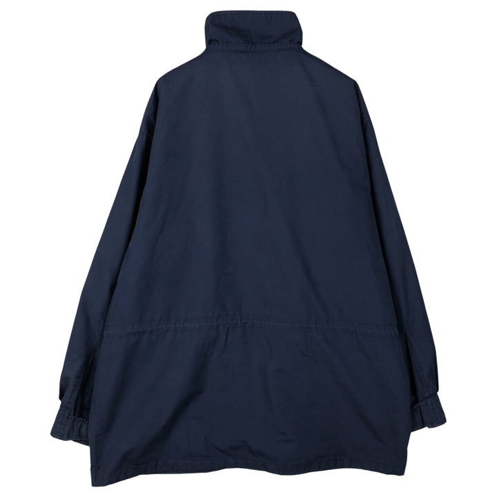 Eddie Bauer Mountain Jacket, Shell Jacket, Men's L size polyester navy blue type Vintage Second Hand