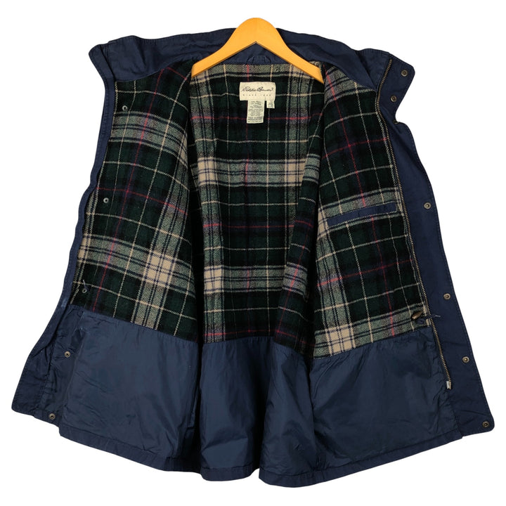 Eddie Bauer Mountain Jacket, Shell Jacket, Men's L size polyester navy blue type Vintage Second Hand
