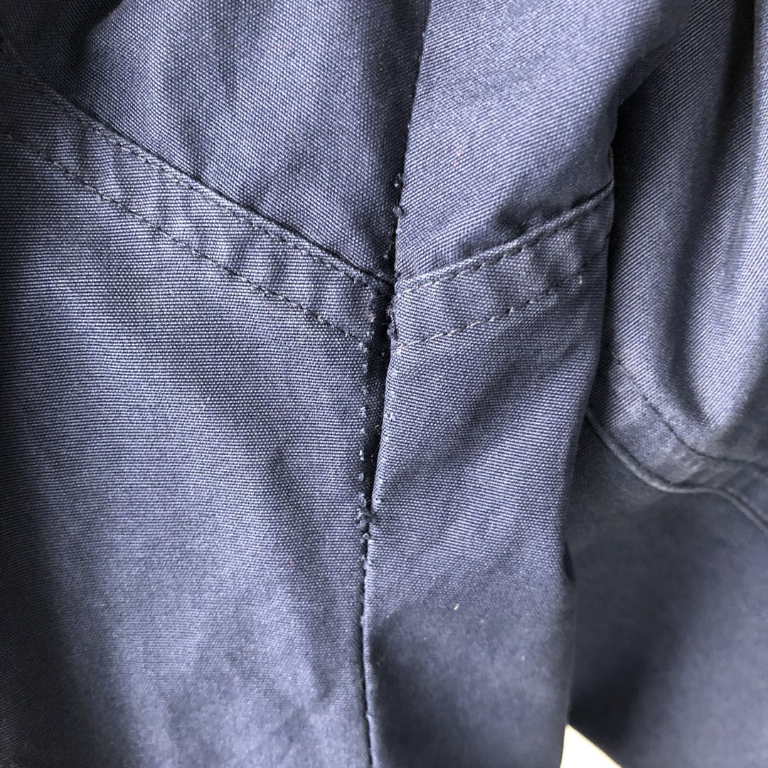 Eddie Bauer Mountain Jacket, Shell Jacket, Men's L size polyester navy blue type Vintage Second Hand