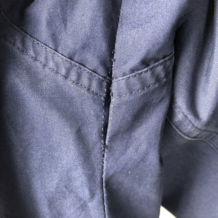 Eddie Bauer Mountain Jacket, Shell Jacket, Men's L size polyester navy blue type Vintage Second Hand