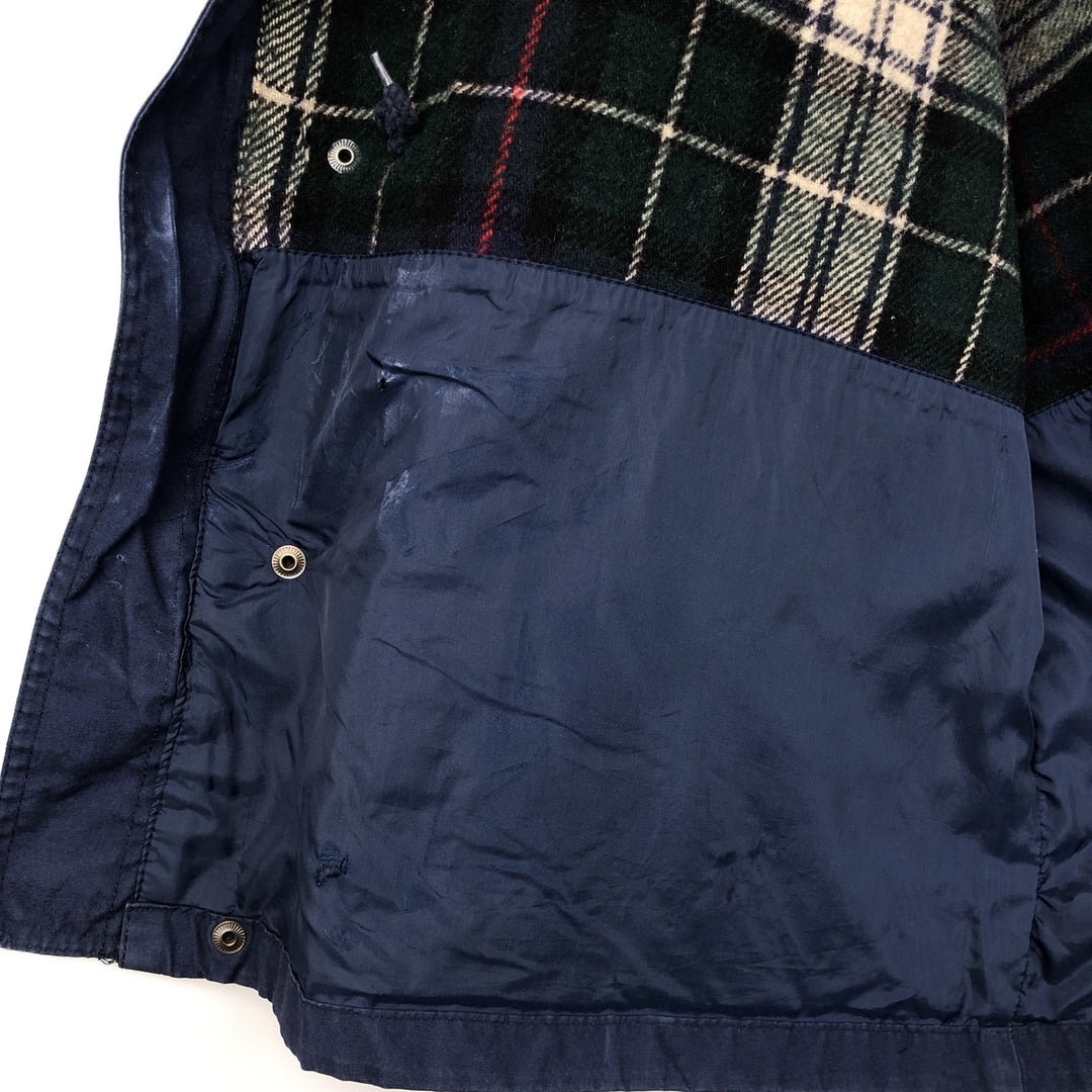 Eddie Bauer Mountain Jacket, Shell Jacket, Men's L size polyester navy blue type Vintage Second Hand
