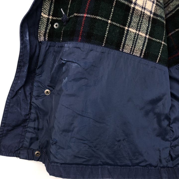 Eddie Bauer Mountain Jacket, Shell Jacket, Men's L size polyester navy blue type Vintage Second Hand