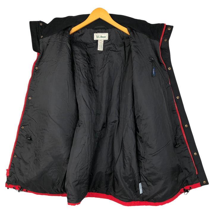 90s-00'S LLBean Padded Mountain Jacket, Shell Jacket, Puffer Jacket, Men's XL Nylon red type Vintage Second Hand