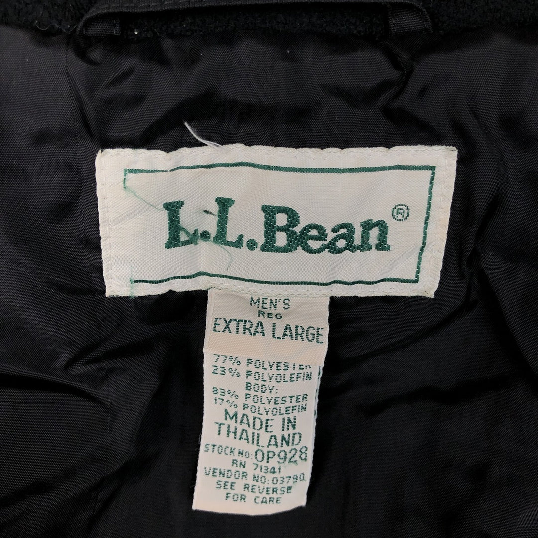 90s-00'S LLBean Padded Mountain Jacket, Shell Jacket, Puffer Jacket, Men's XL Nylon red type Vintage Second Hand