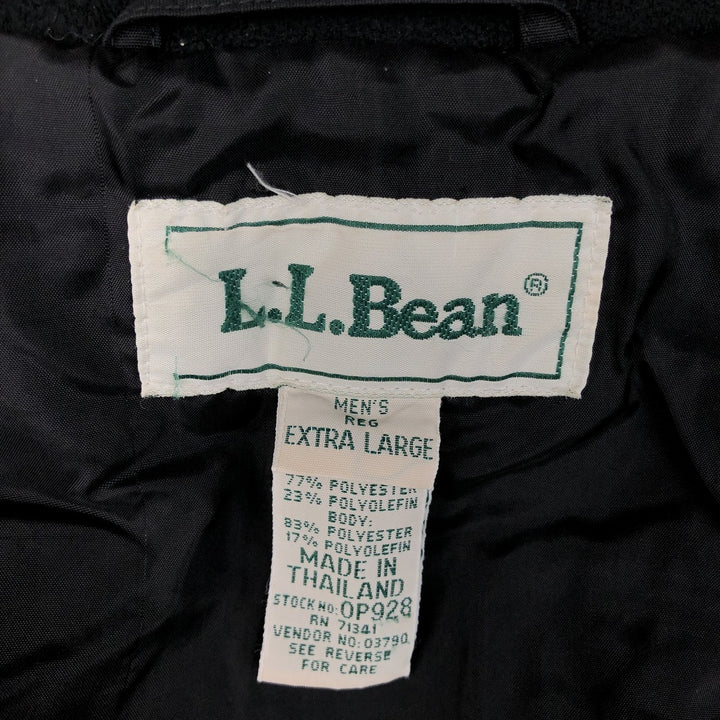 90s-00'S LLBean Padded Mountain Jacket, Shell Jacket, Puffer Jacket, Men's XL Nylon red type Vintage Second Hand