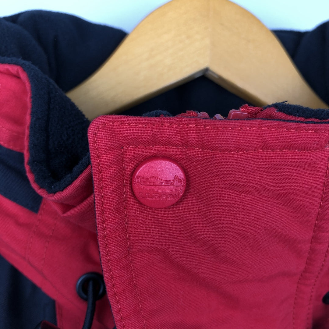 90s-00'S LLBean Padded Mountain Jacket, Shell Jacket, Puffer Jacket, Men's XL Nylon red type Vintage Second Hand