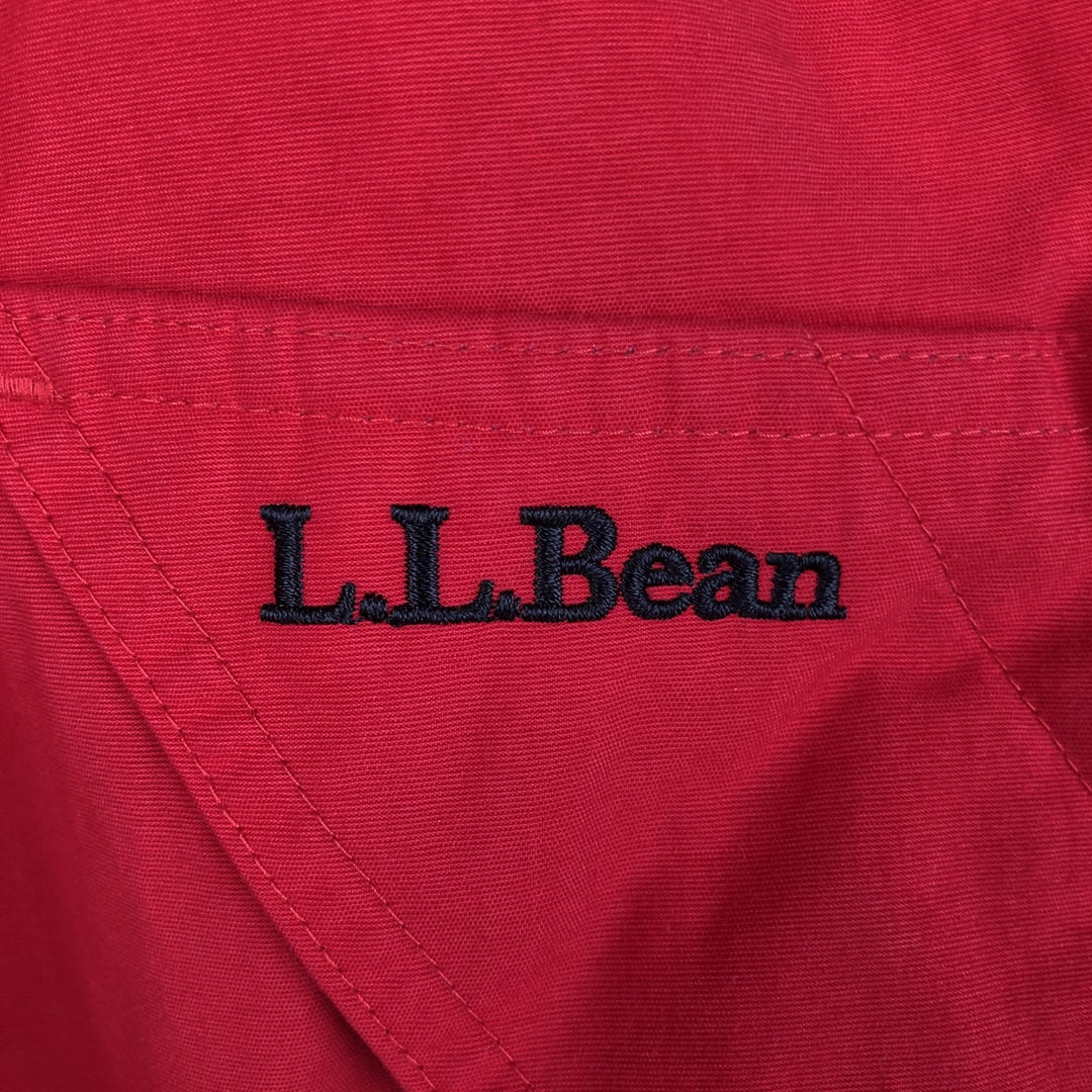 90s-00'S LLBean Padded Mountain Jacket, Shell Jacket, Puffer Jacket, Men's XL Nylon red type Vintage Second Hand