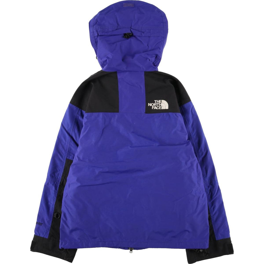 90'S The North Face GORE-TEX Mountain Parka Shell Jacket, Men's Size M Nylon Purple type blue-purple Vintage Second Hand