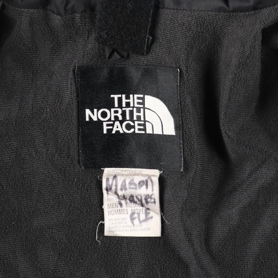 90'S The North Face GORE-TEX Mountain Parka Shell Jacket, Men's Size M Nylon Purple type blue-purple Vintage Second Hand