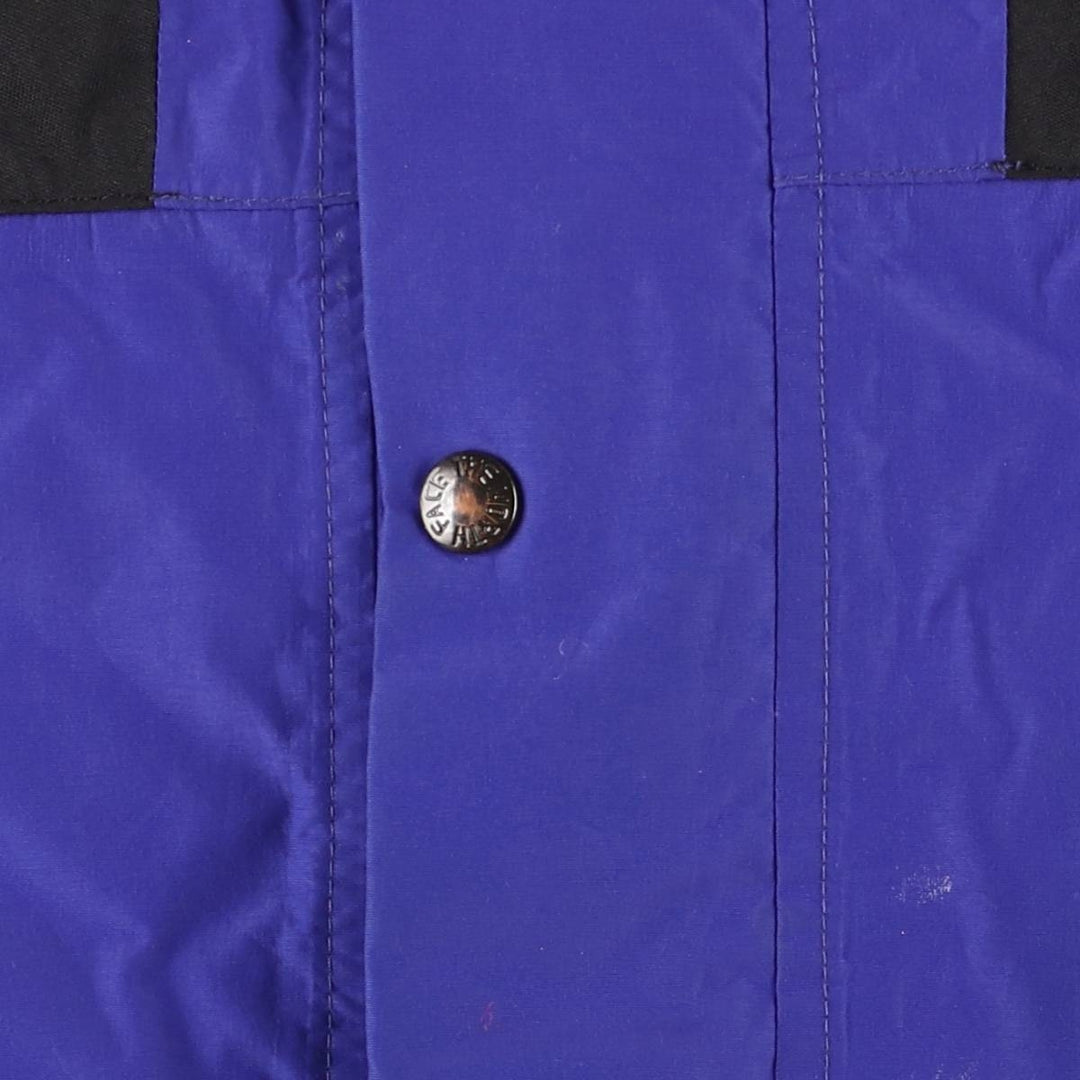 90'S The North Face GORE-TEX Mountain Parka Shell Jacket, Men's Size M Nylon Purple type blue-purple Vintage Second Hand