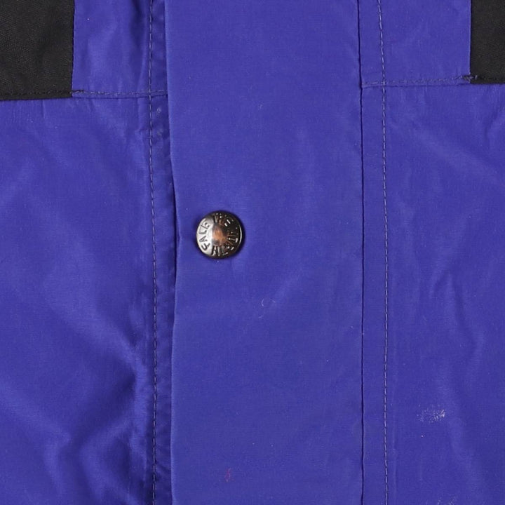 90'S The North Face GORE-TEX Mountain Parka Shell Jacket, Men's Size M Nylon Purple type blue-purple Vintage Second Hand