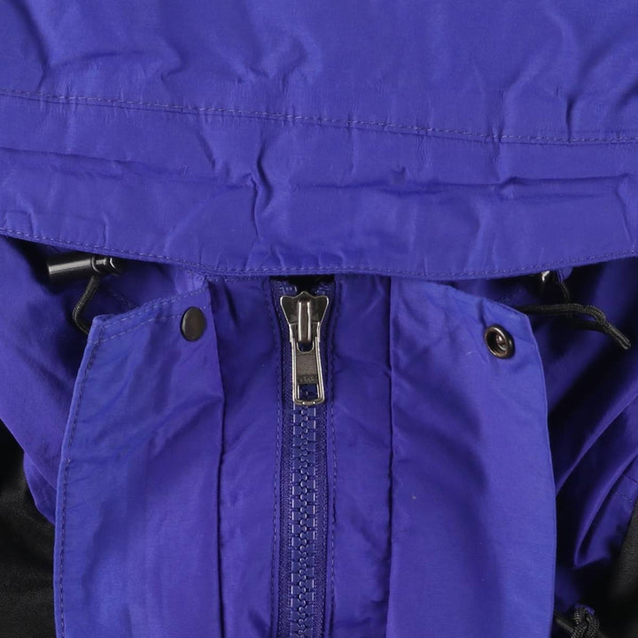 90'S The North Face GORE-TEX Mountain Parka Shell Jacket, Men's Size M Nylon Purple type blue-purple Vintage Second Hand