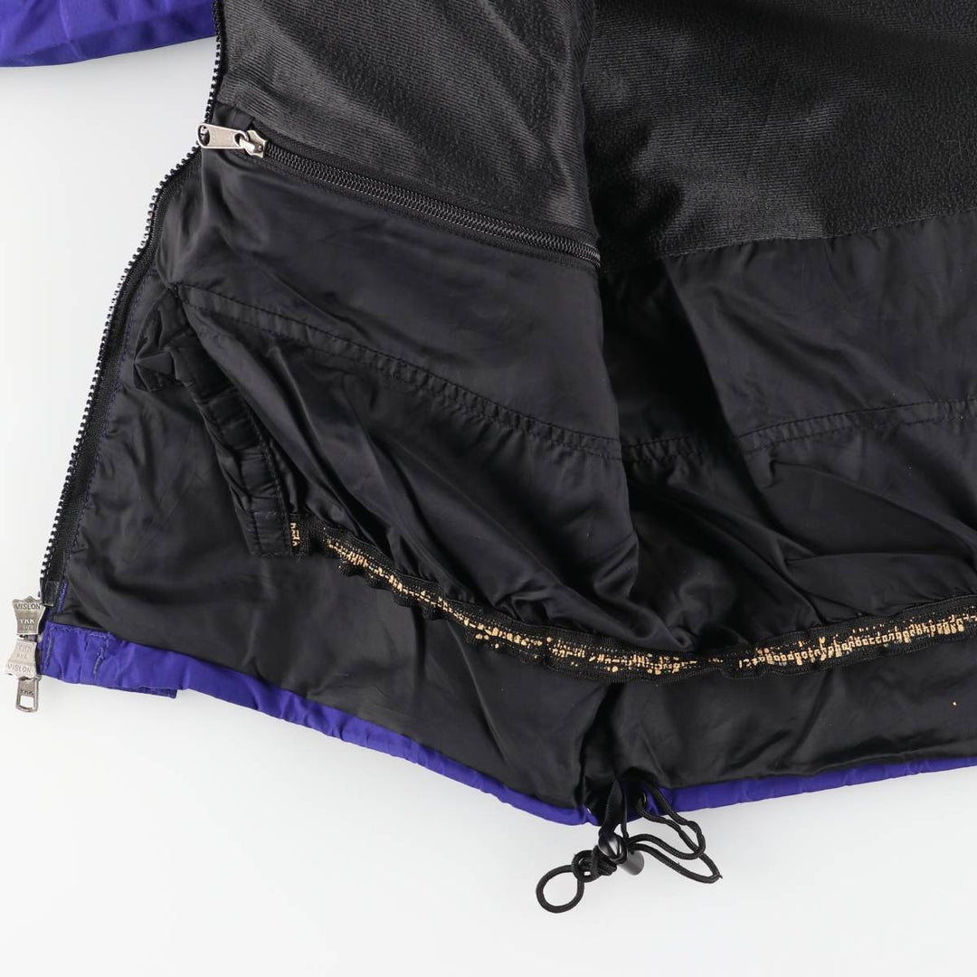 90'S The North Face GORE-TEX Mountain Parka Shell Jacket, Men's Size M Nylon Purple type blue-purple Vintage Second Hand