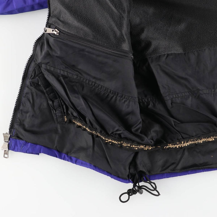90'S The North Face GORE-TEX Mountain Parka Shell Jacket, Men's Size M Nylon Purple type blue-purple Vintage Second Hand