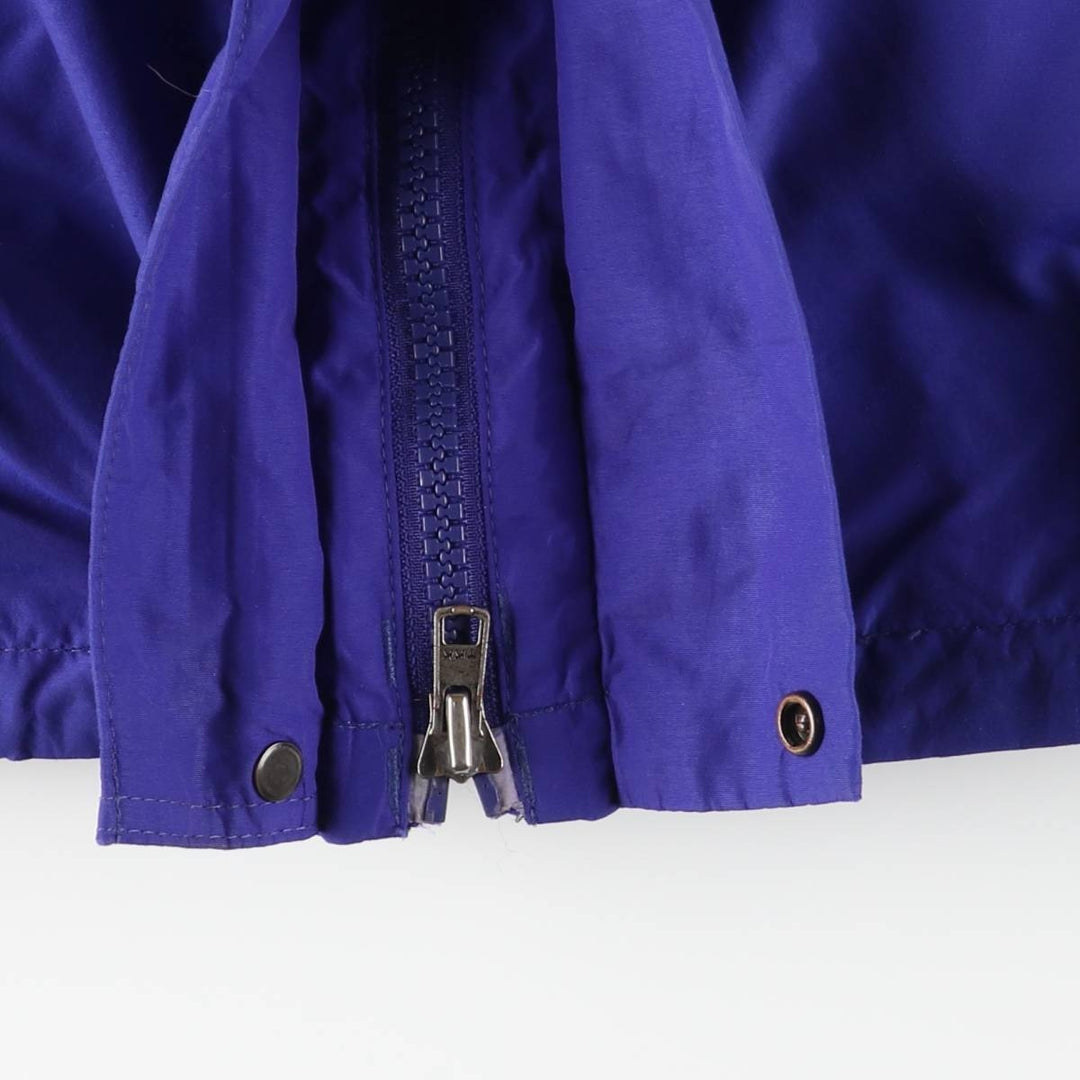 90'S The North Face GORE-TEX Mountain Parka Shell Jacket, Men's Size M Nylon Purple type blue-purple Vintage Second Hand
