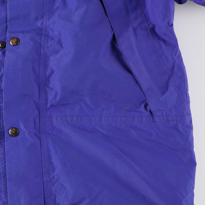 90'S The North Face GORE-TEX Mountain Parka Shell Jacket, Men's Size M Nylon Purple type blue-purple Vintage Second Hand