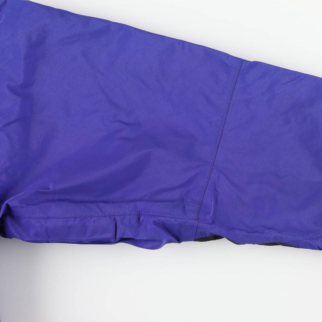 90'S The North Face GORE-TEX Mountain Parka Shell Jacket, Men's Size M Nylon Purple type blue-purple Vintage Second Hand