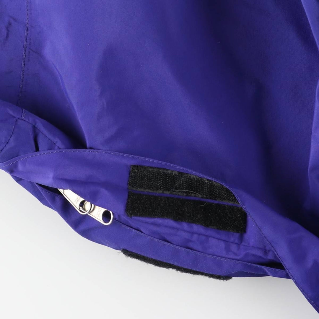 90'S The North Face GORE-TEX Mountain Parka Shell Jacket, Men's Size M Nylon Purple type blue-purple Vintage Second Hand