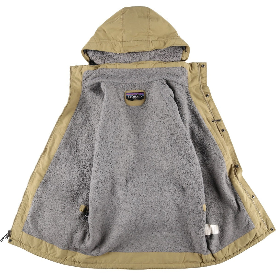 Patagonia Isthmus Parka 27020FA12, a padded mountain parka, shell jacket, and puffer jacket, size S (men's size S). Nylon Beige type Vintage Second Hand