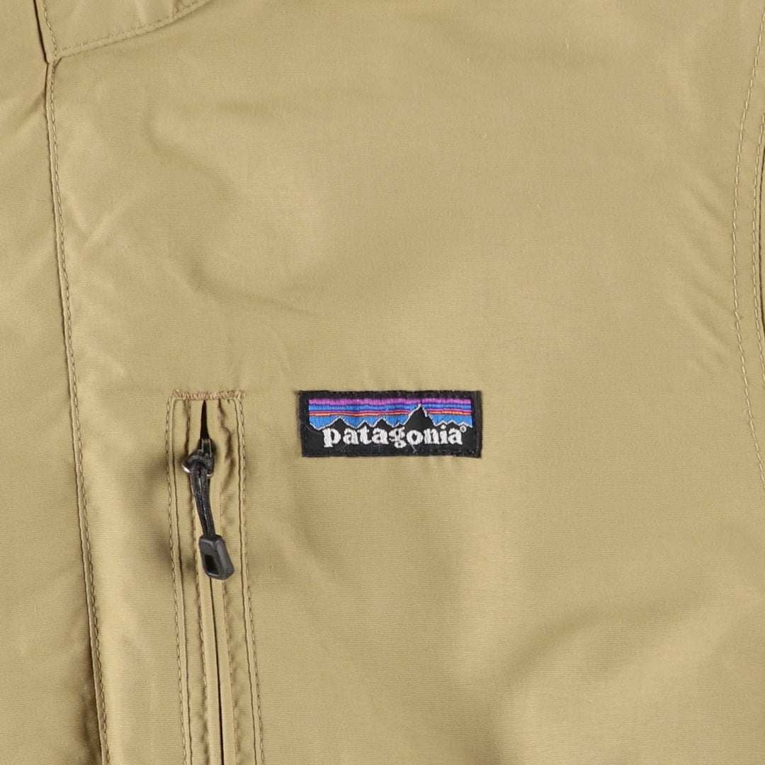 Patagonia Isthmus Parka 27020FA12, a padded mountain parka, shell jacket, and puffer jacket, size S (men's size S). Nylon Beige type Vintage Second Hand
