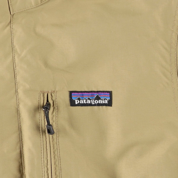 Patagonia Isthmus Parka 27020FA12, a padded mountain parka, shell jacket, and puffer jacket, size S (men's size S). Nylon Beige type Vintage Second Hand