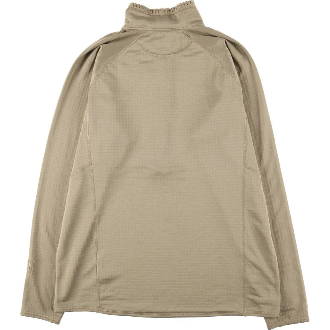 Patagonia Regulator R1 Pullover 40109FA15 Half-Zip Softshell Jacket, Men's XL polyester Beige type Vintage Second Hand